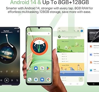 Amazon.com: UMIDIGI G9T Cell Phone, Android 14 Smartphone Unlocked