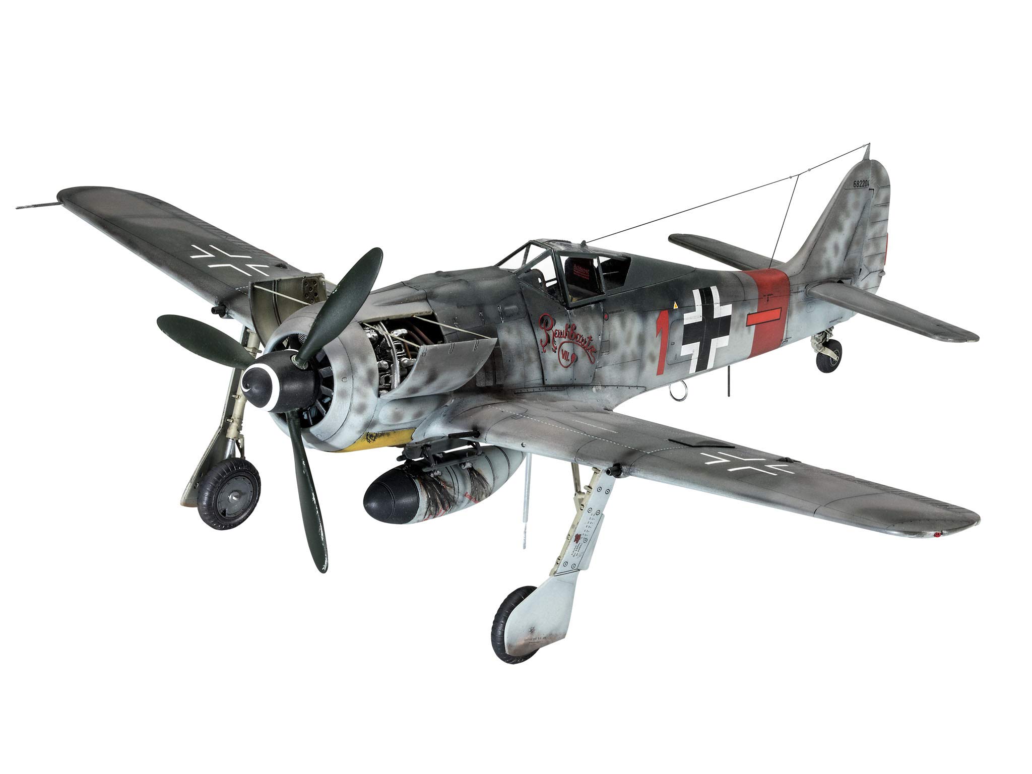 Amazon | ドイツレベル(Revell) 1/32 ドイツ戦闘機 フォッケウルフ