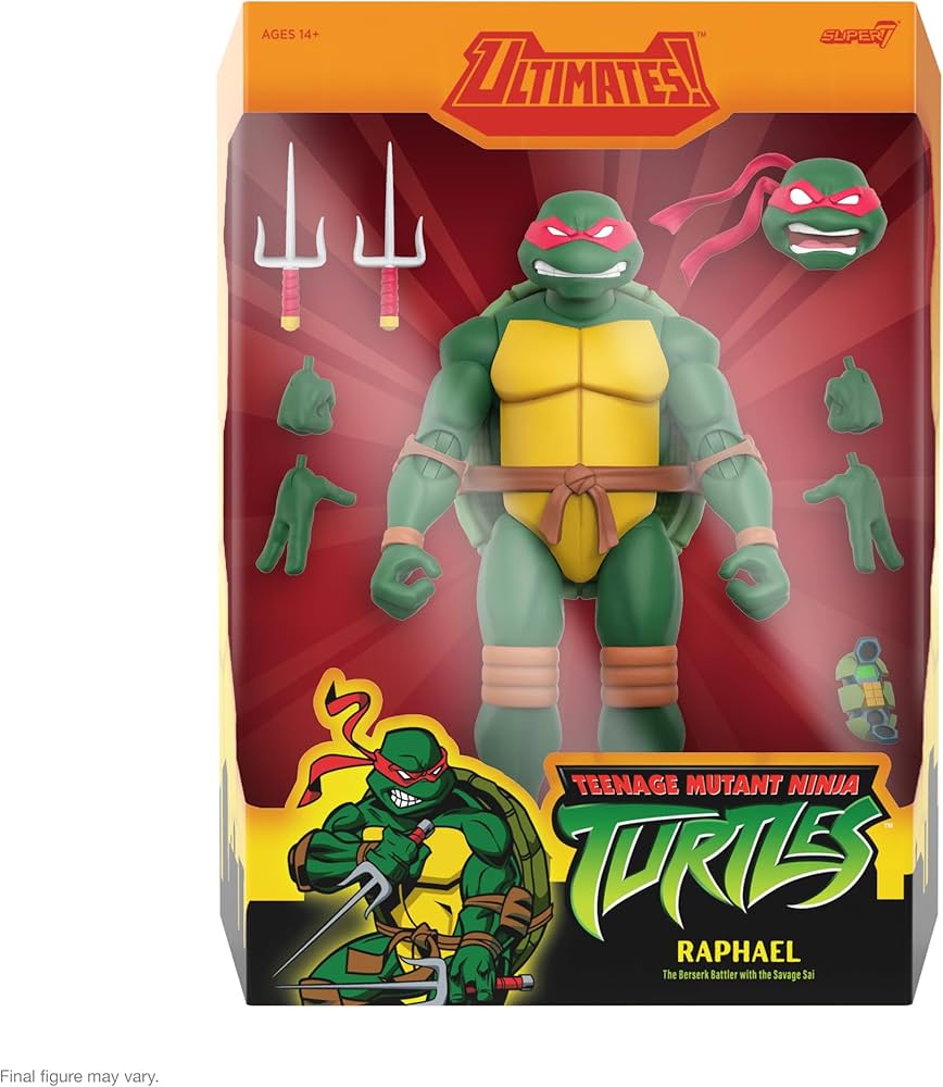 Super7 ULTIMATES! Teenage Mutant Ninja Turtles Raphael - 7
