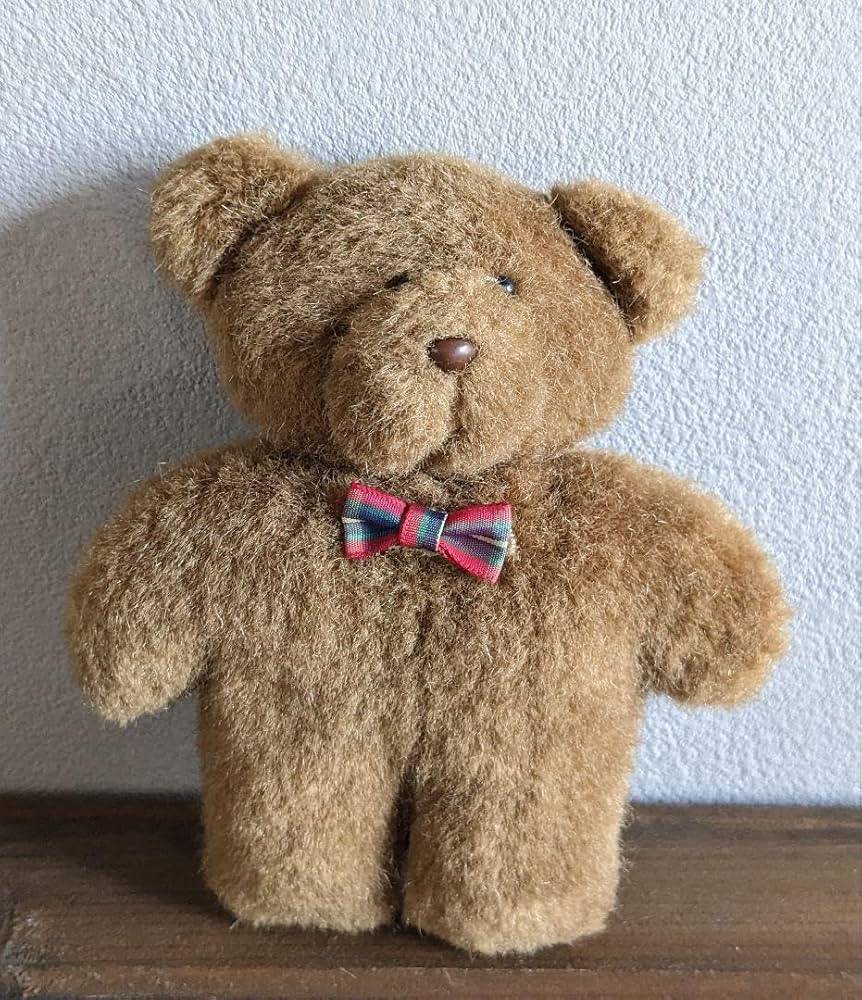 Amazon.co.jp: レトロかわいいテディベア ぬいぐるみ 昭和レトロ 平成