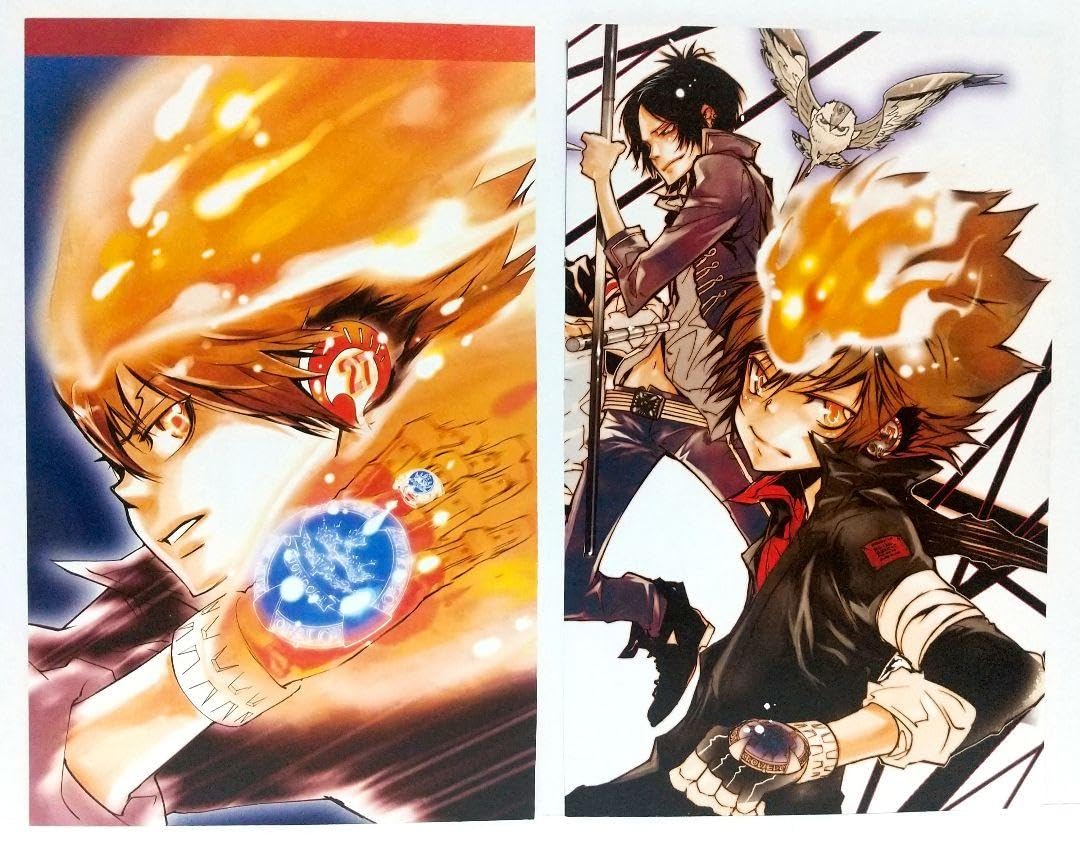 Amazon.co.jp: 家庭教師ヒットマンREBORN イラスト ペーパー 原作画 紙