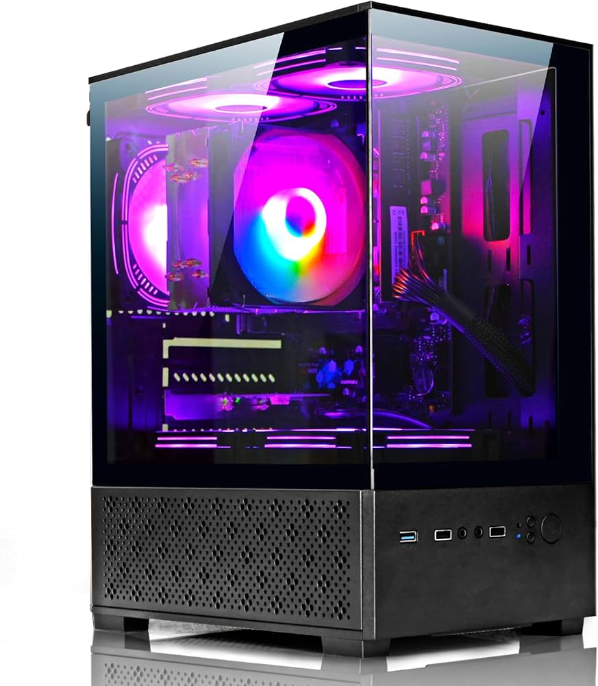 Amazon.com: LXZ Desktop PC Ryzen 7-5700G 8 core 3.9GHz, 16G DDR4