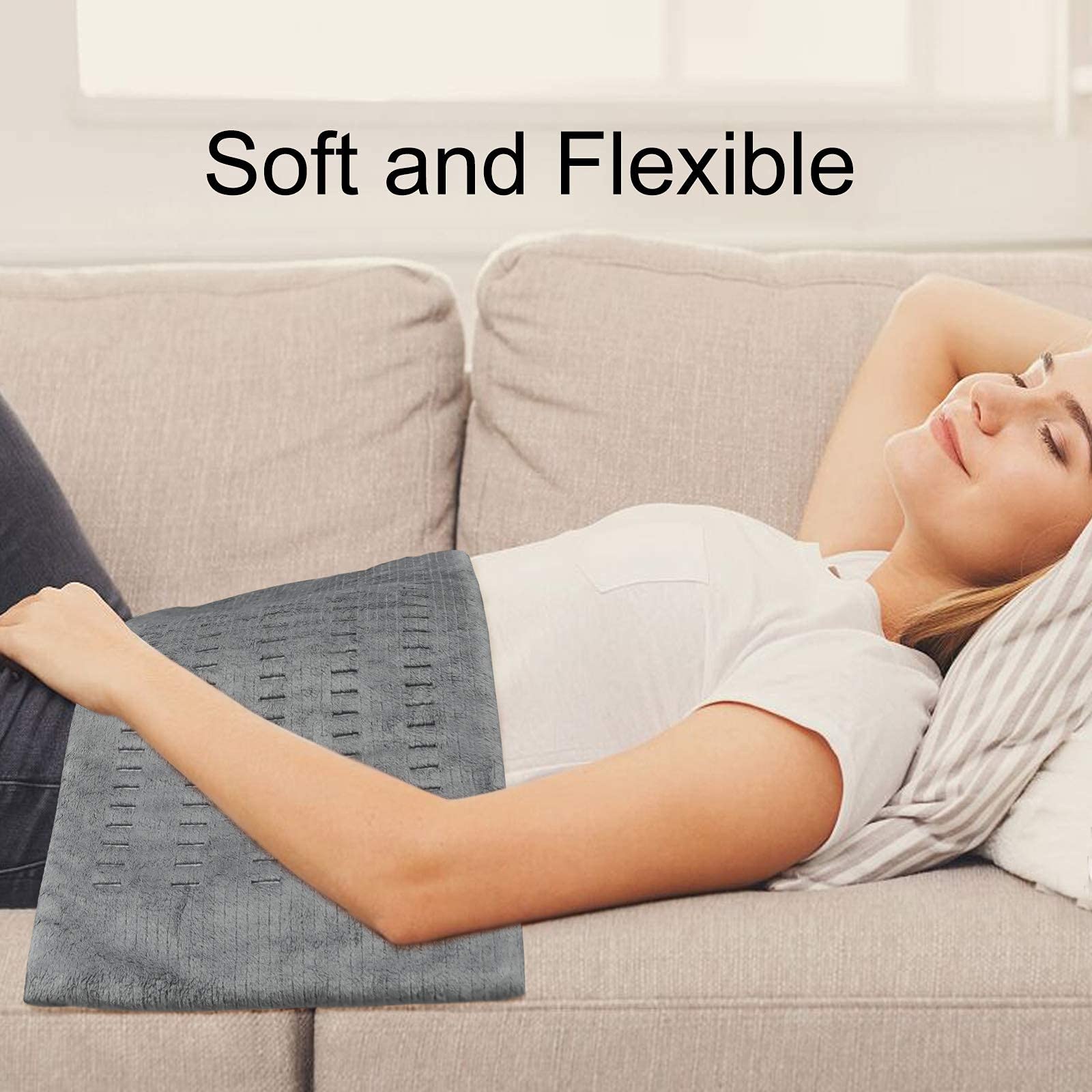 Amazon.com: ZXU Heating Pad for Back Pain and Cramps Relief, 12” x