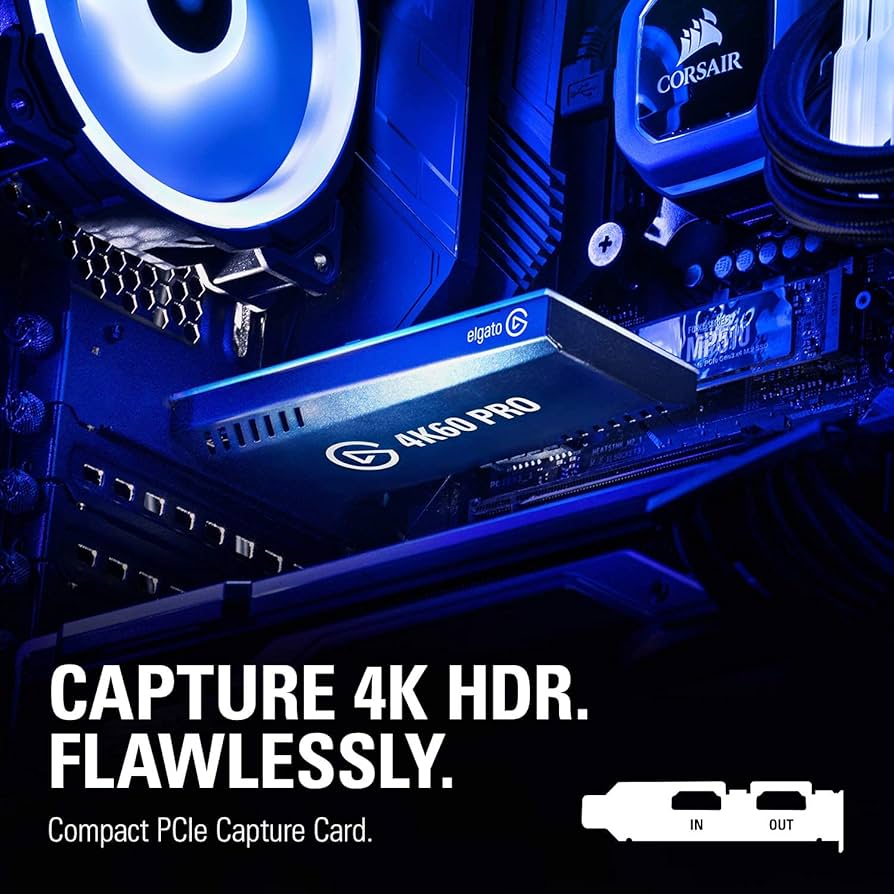 Placa de Captura Elgato 4K60 Pro MK.2-10GAS9901 | Amazon.com.br