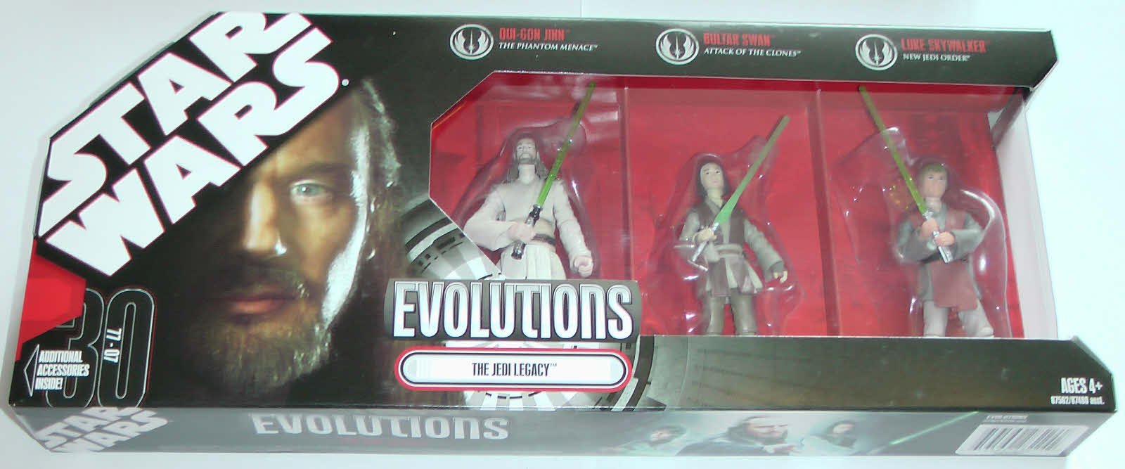 Amazon.com: Star Wars 3.75 Inch Evolutions - Jedi Legacy 3Pk