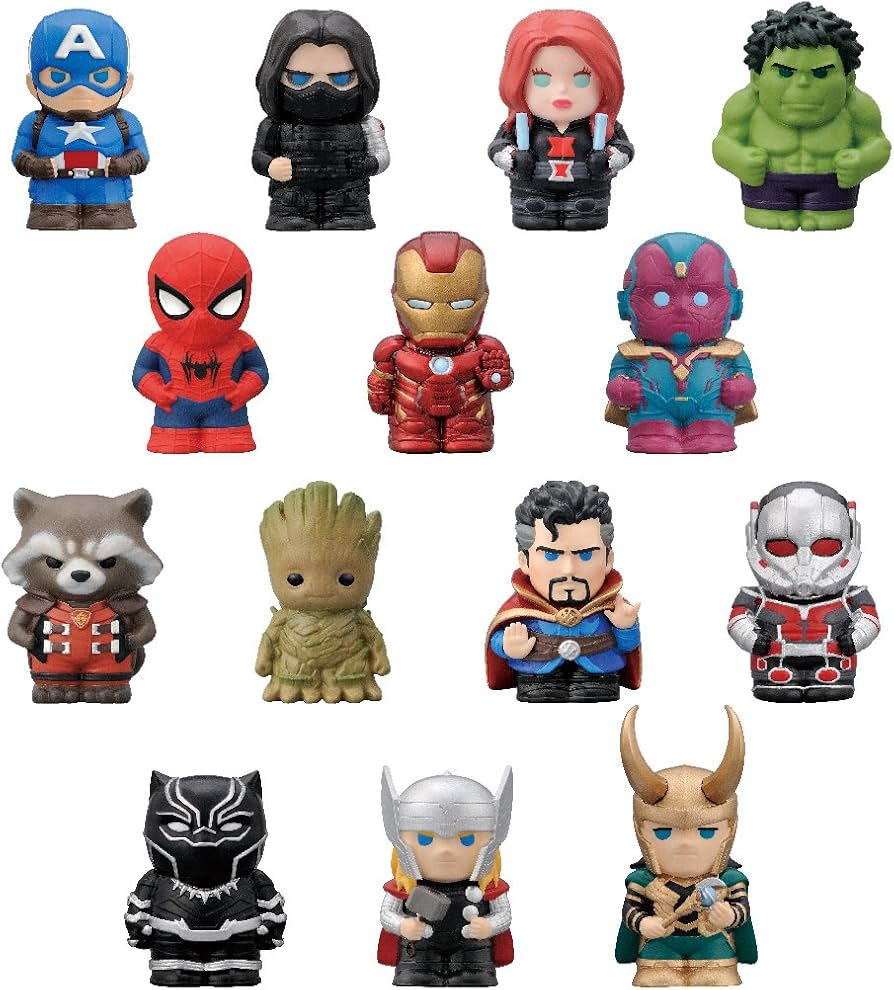 Amazon.co.jp: エンスカイ マーベル ソフビパペットマスコット BOX商品