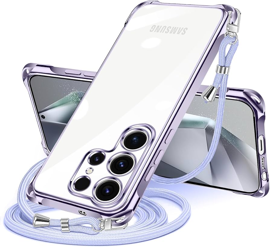 Amazon.co.jp: Galaxy S25 Ultra 用 ケース クリア ショルダー SC-52F