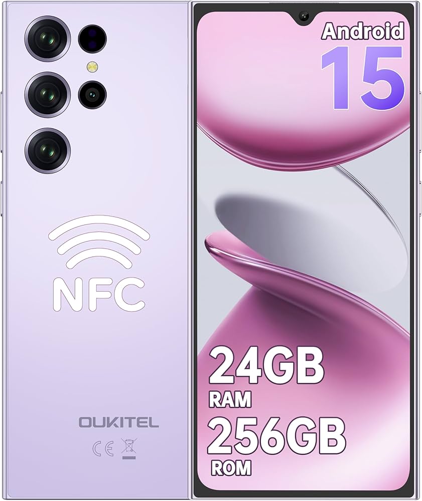 Amazon.co.jp: OUKITEL C61 Pro SIM Free Smartphone, 24 GB RAM + 256