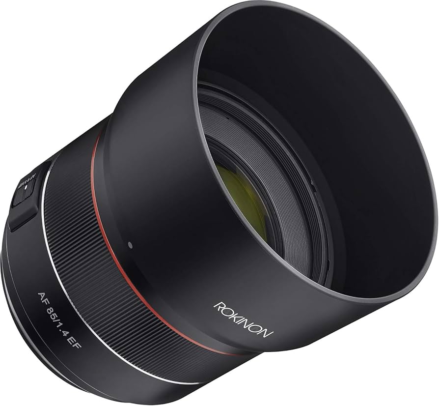 Amazon.com : Rokinon 85mm F1.4 AF Lens for Canon EF Mount, Black