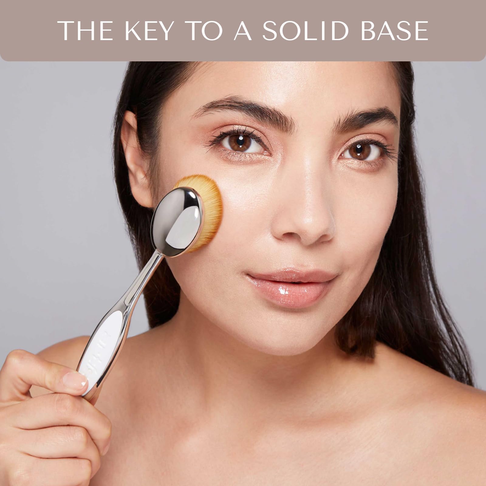 Amazon.com: Artis Elite Oval Brush 7 - Mirror, 1 Pc Makeup Brush