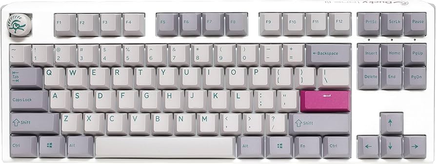 Amazon.com: Ducky One 3 TKL Mist Grey Hotswap RGB Double Shot PBT