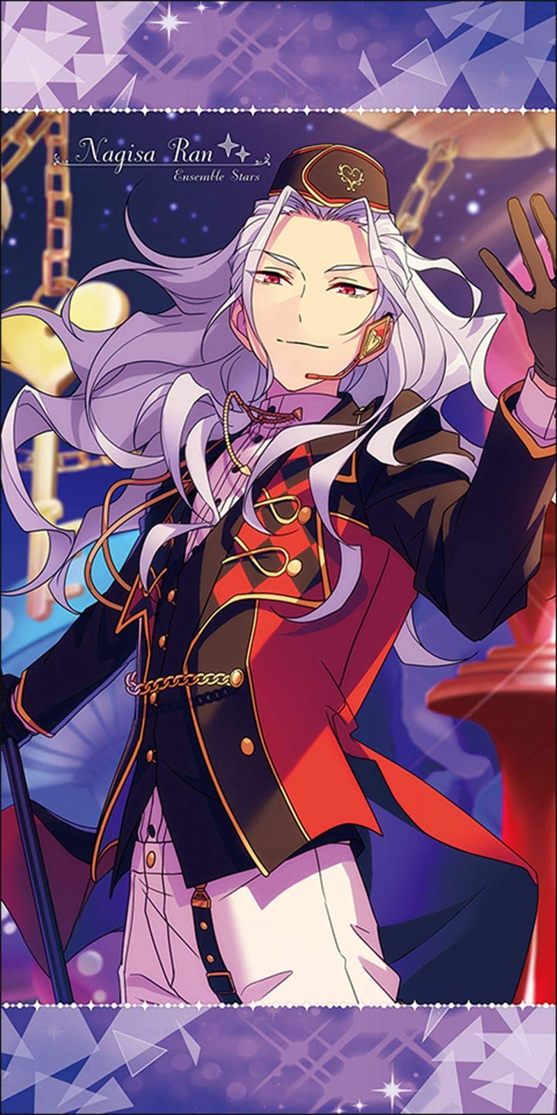 Amazon.co.jp: あんさんぶるスターズ! 乱凪砂 ビジュアルバスタオル