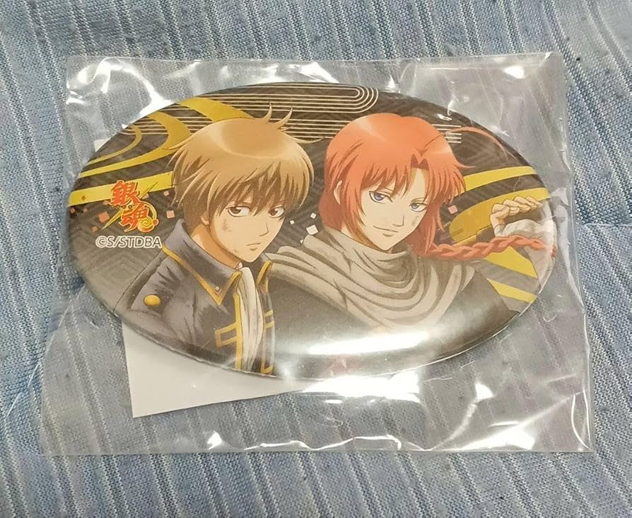 Amazon.co.jp: 銀魂 神威 沖田総悟 缶バッチ : ホビー