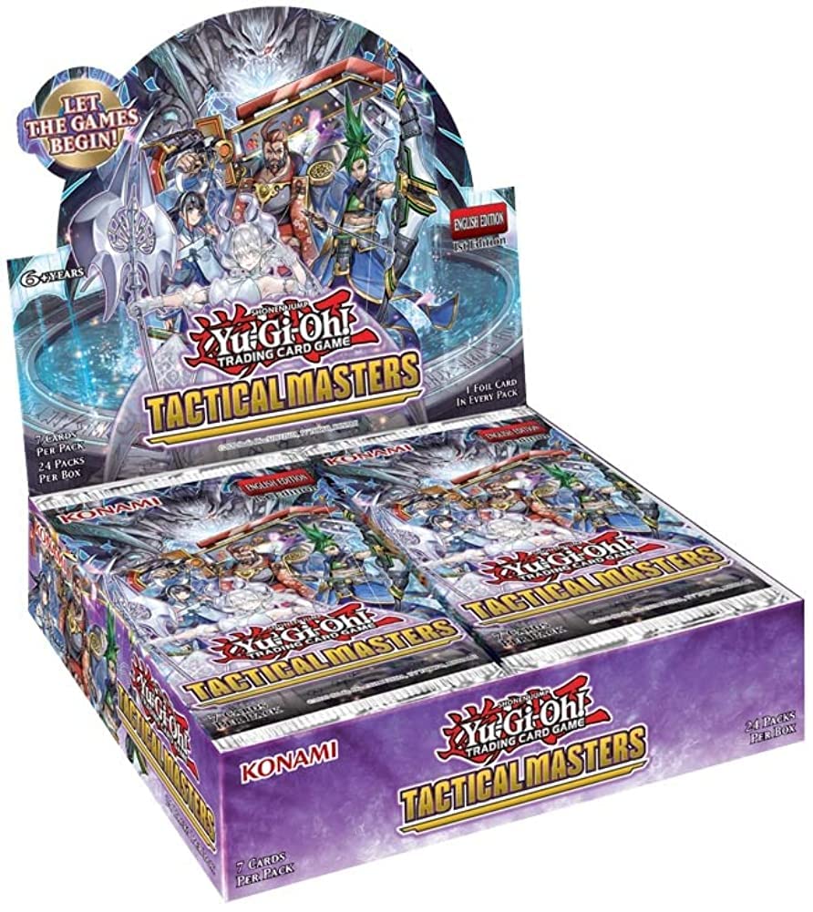 Amazon.com: Yu-Gi-Oh! TCG: Tactical Masters Booster Box : Toys & Games