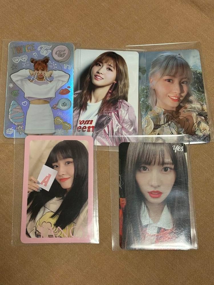 twice ロッテ lotte モモ トレカ スターアベニュー 穴あり 穴なし