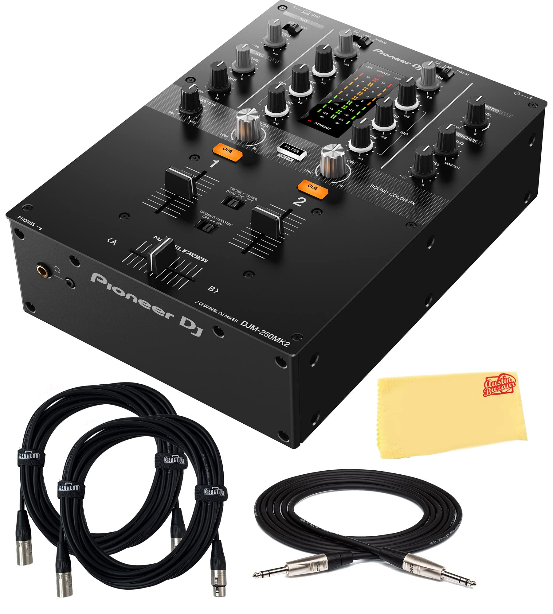 Amazon.com: Pioneer DJM-250MK2 2-Channel DJ Mixer with Independent
