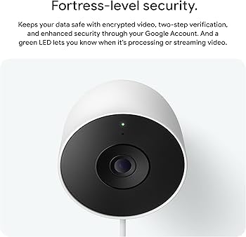 Amazon.com: Google Nest Cam Outdoor (Wired, 2nd Gen) - Security