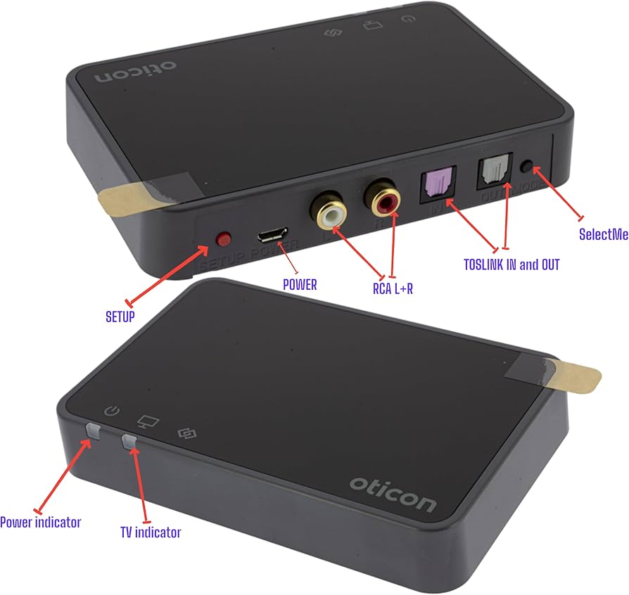 Amazon.com: Otto Tech Oticon ConnectLine Adapter TV 3.0