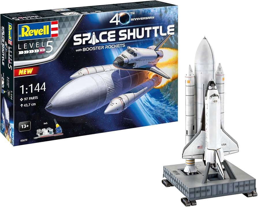 Amazon | Revell 05674 スペースシャトル & ブースターズ 40th セット