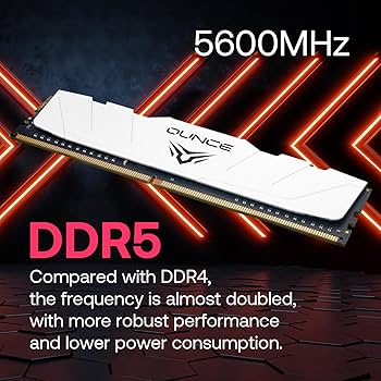 Acclamator DDR5 RAM 32GB (16GB×2) Desktop Computer Memory XMP3.0