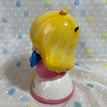 Amazon.co.jp: リトルツインスターズ キキララ ララ 貯金箱 陶器