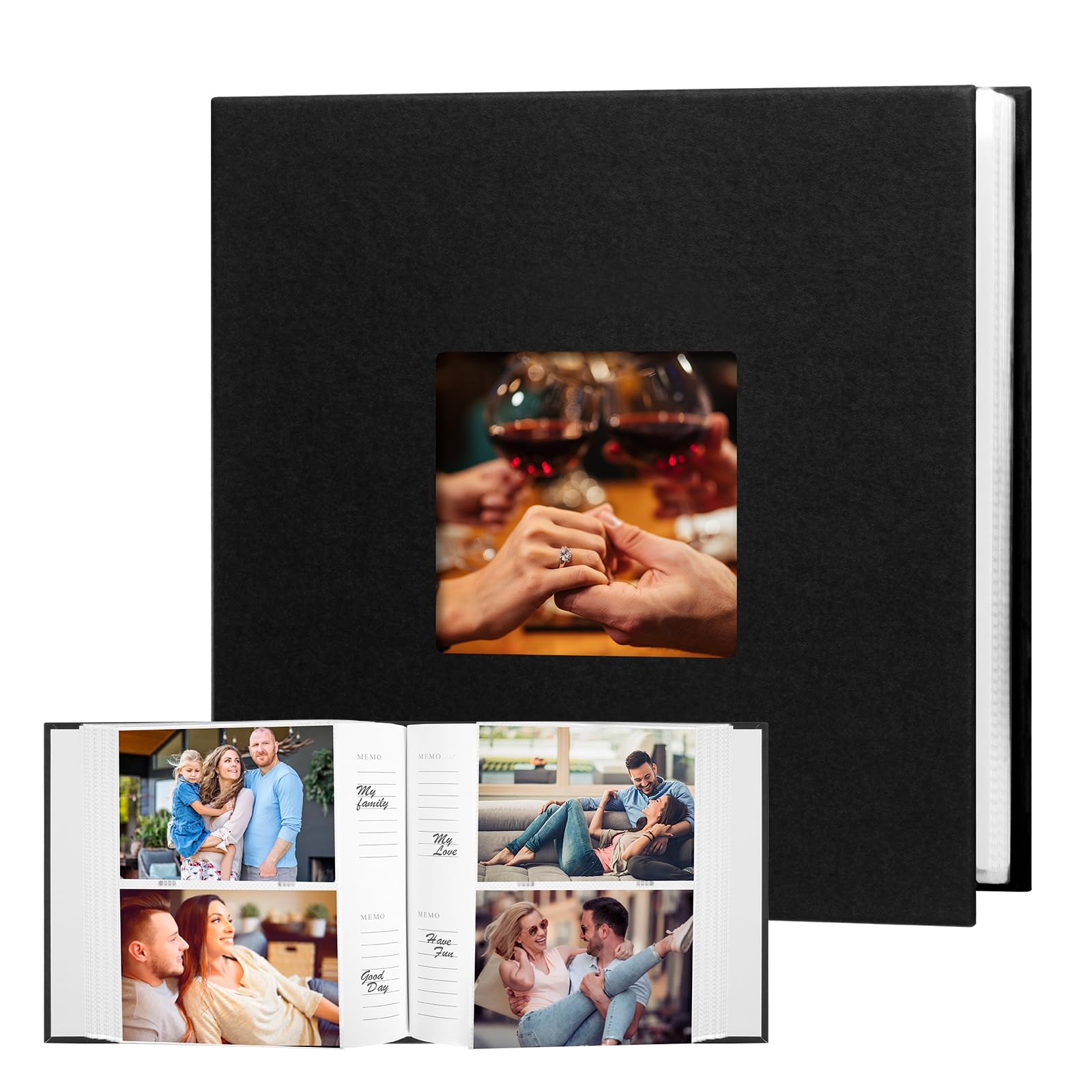 Amazon.com: XFveiwoo Photo Album 4x6 240 Photos with Writing Space