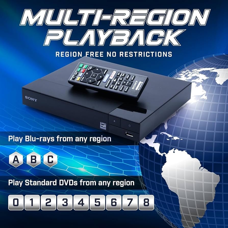 Amazon.com: Region Free Blu-ray Player Compatible with Sony BDP