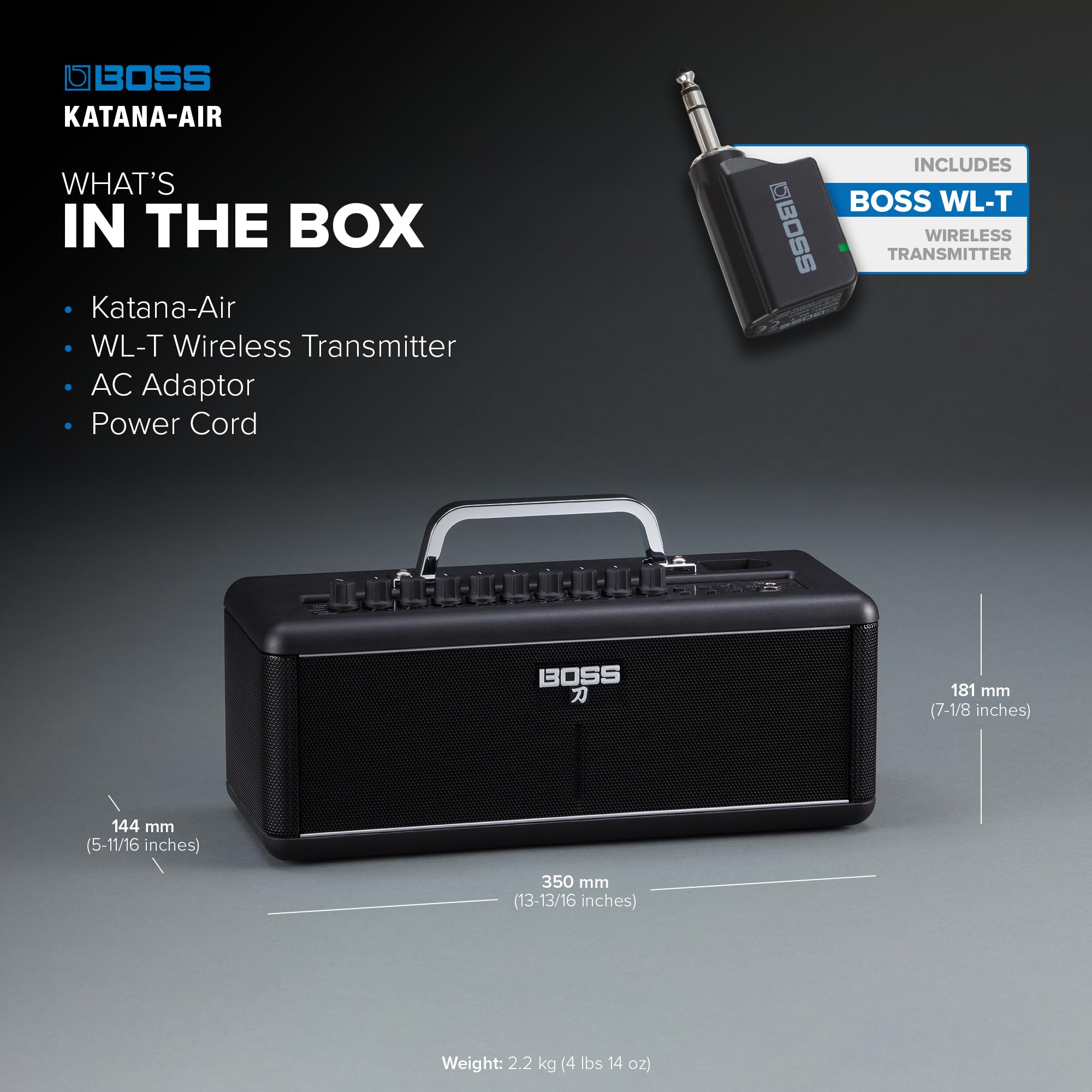 Amazon.co.jp: BOSS/KATANA-AIR Guitar Amplifier ワイヤレス・ギター