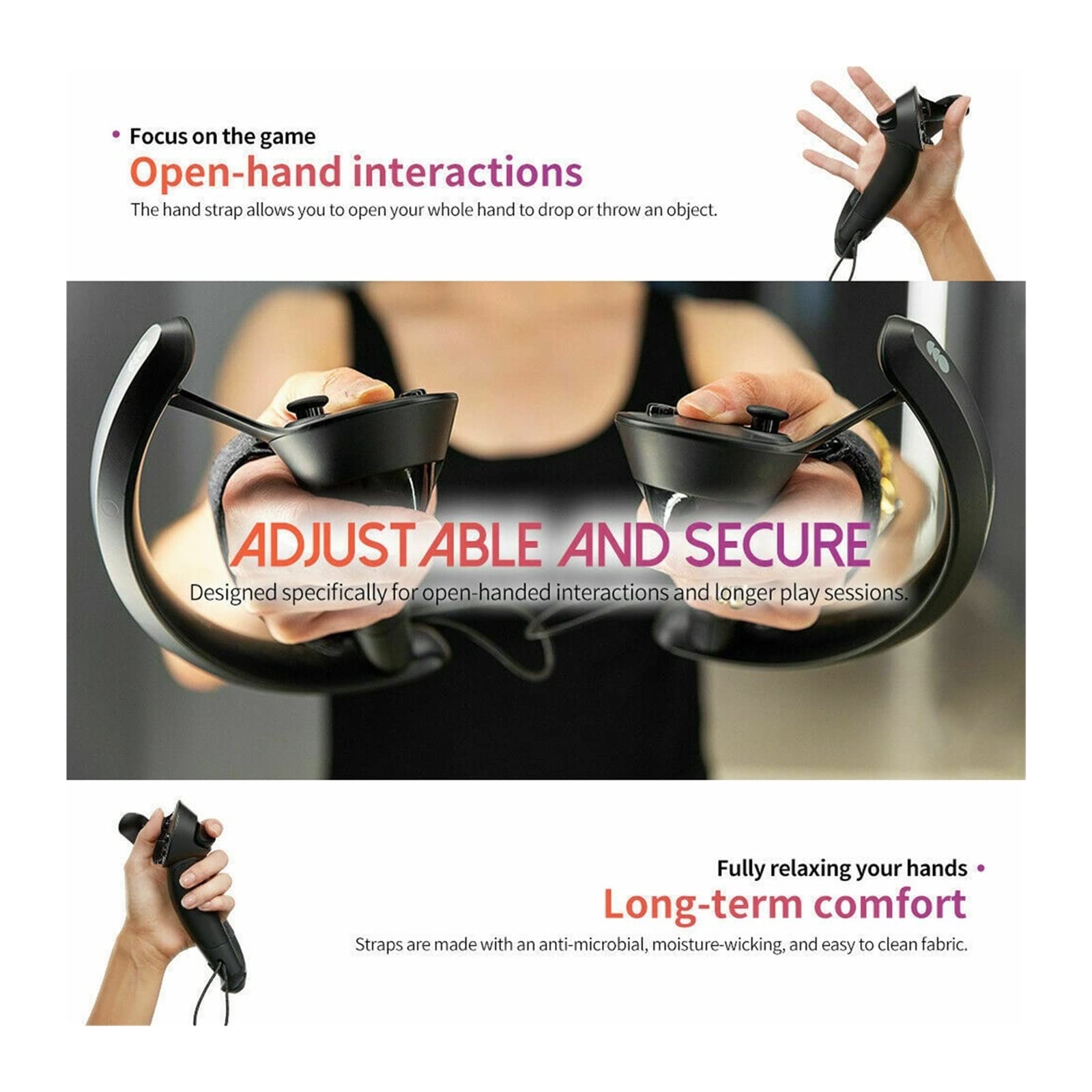 Amazon.co.jp: LYPCHA バルブインデックス ナックル VRコントローラー