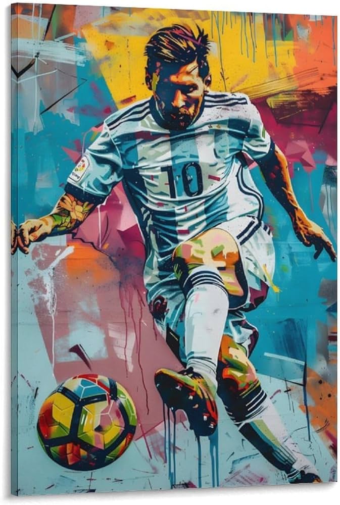 Amazon.co.jp: リオネル・メッシ トップサッカー選手 超クリア