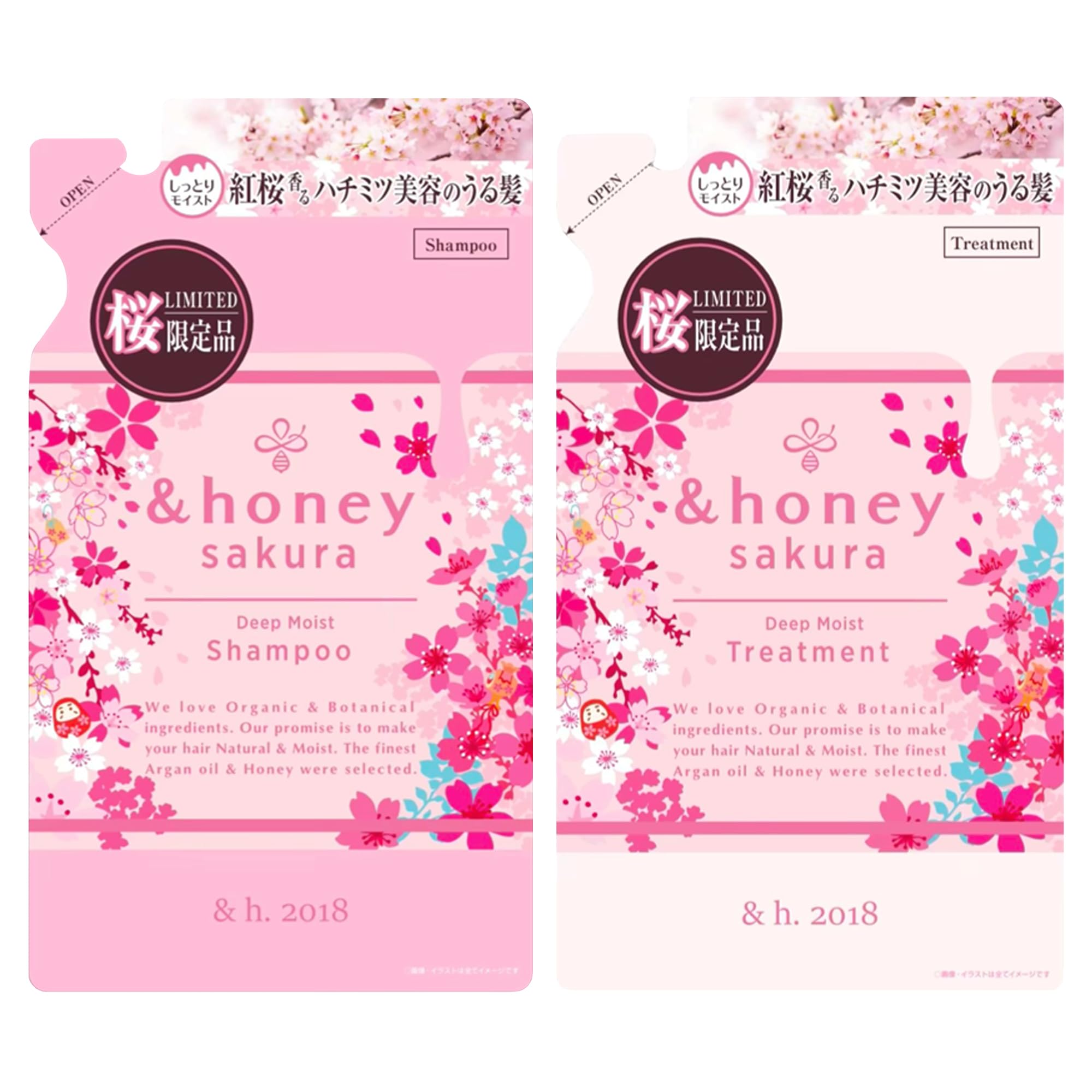 Amazon | 【限定デザイン サクラ 2024 Limited】 &honey (アンドハニー