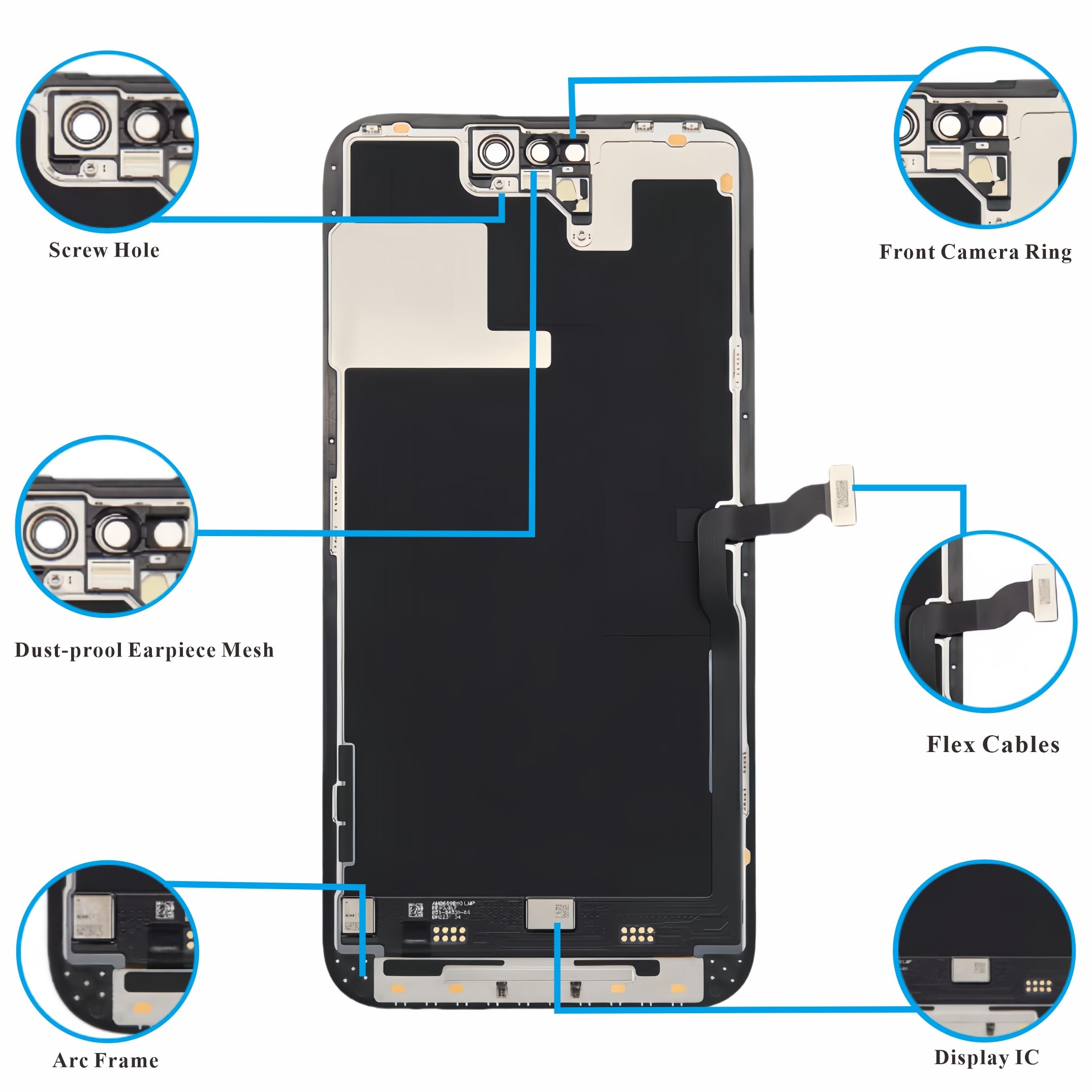 Amazon.com: ZTR for iPhone 13 Pro Max Screen Replacement, 6.7-inch