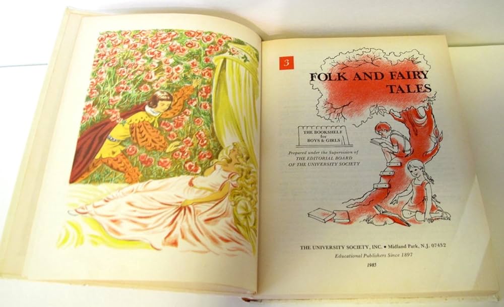 The Bookshelf for Boys and Girls (Volume 3 Folk and Fairy Tales