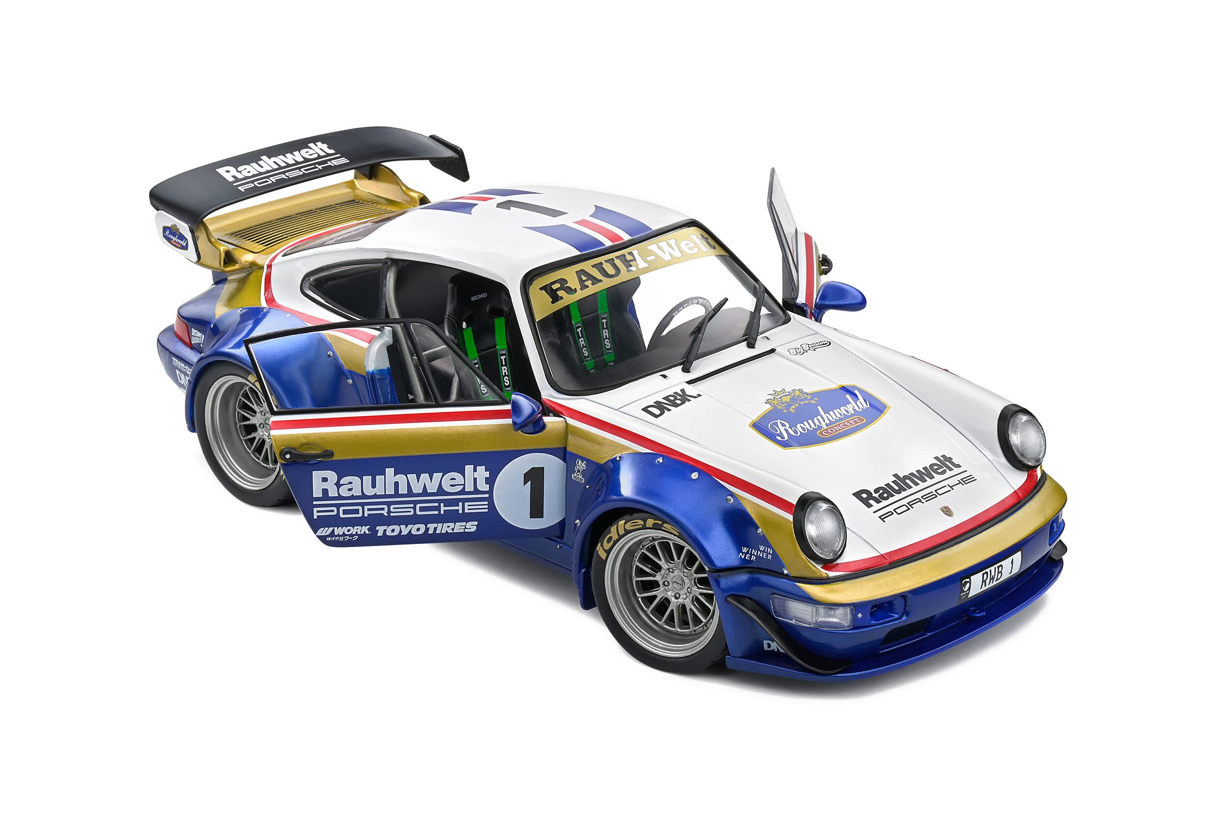 Amazon | ソリド 1/18 ポルシェ 911 (964) RWB 2022 ロスマンズカラー