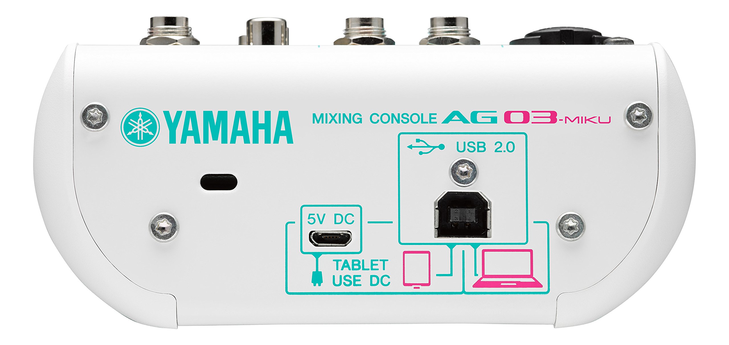 Amazon | YAMAHA ウェブキャスティングミキサー 3チャンネル 「初音