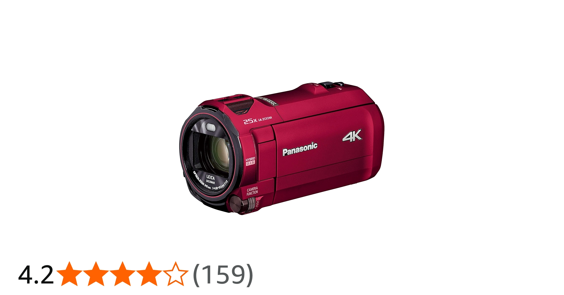 Amazon.co.jp: パナソニック 4K ビデオカメラ VX992M 64GB 光学20倍