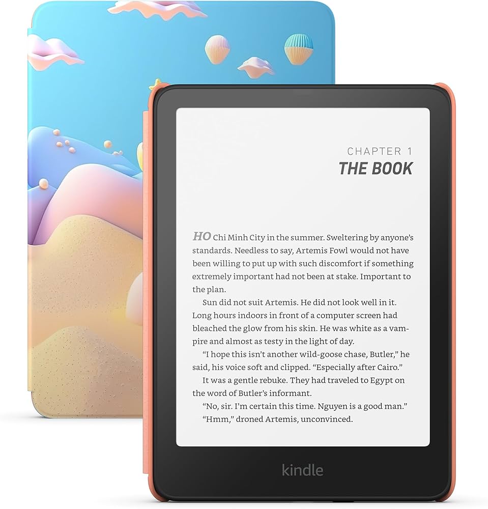 Amazon Kindle Paperwhite Kids 16GB (newest model) – larger 7