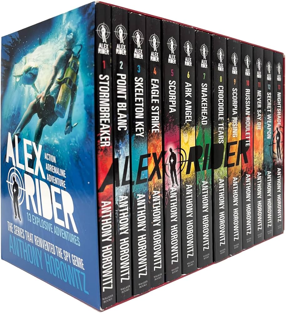Alex Rider Series 13 Books Collection Set By Anthony Horowitz: 13