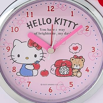 Amazon.co.jp: サンリオ(SANRIO) 目覚まし時計 ハローキティ ABS樹脂
