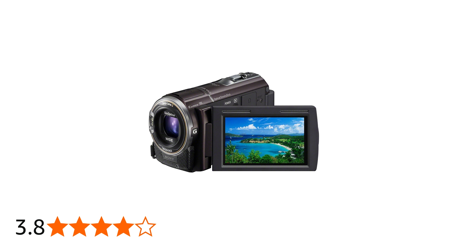 Amazon | SONY HDビデオカメラ Handycam HDR-CX590V ボルドーブラウン