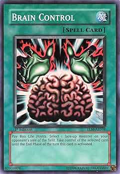 Amazon.co.jp: 遊戯王カード 英語版 BRAIN CONTROL 洗脳－ブレイン