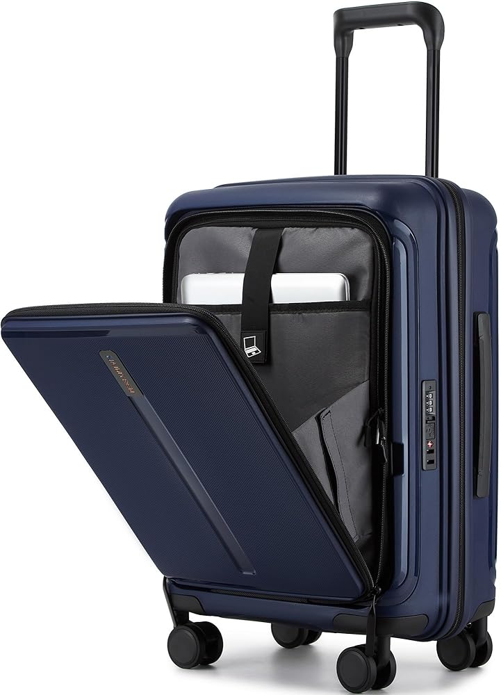 Amazon.com | Haimyren 20“ Expandable Carry on Luggage Front