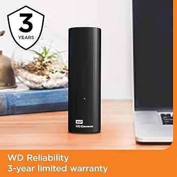 Amazon.com: Western Digital 18TB Elements Desktop External Hard