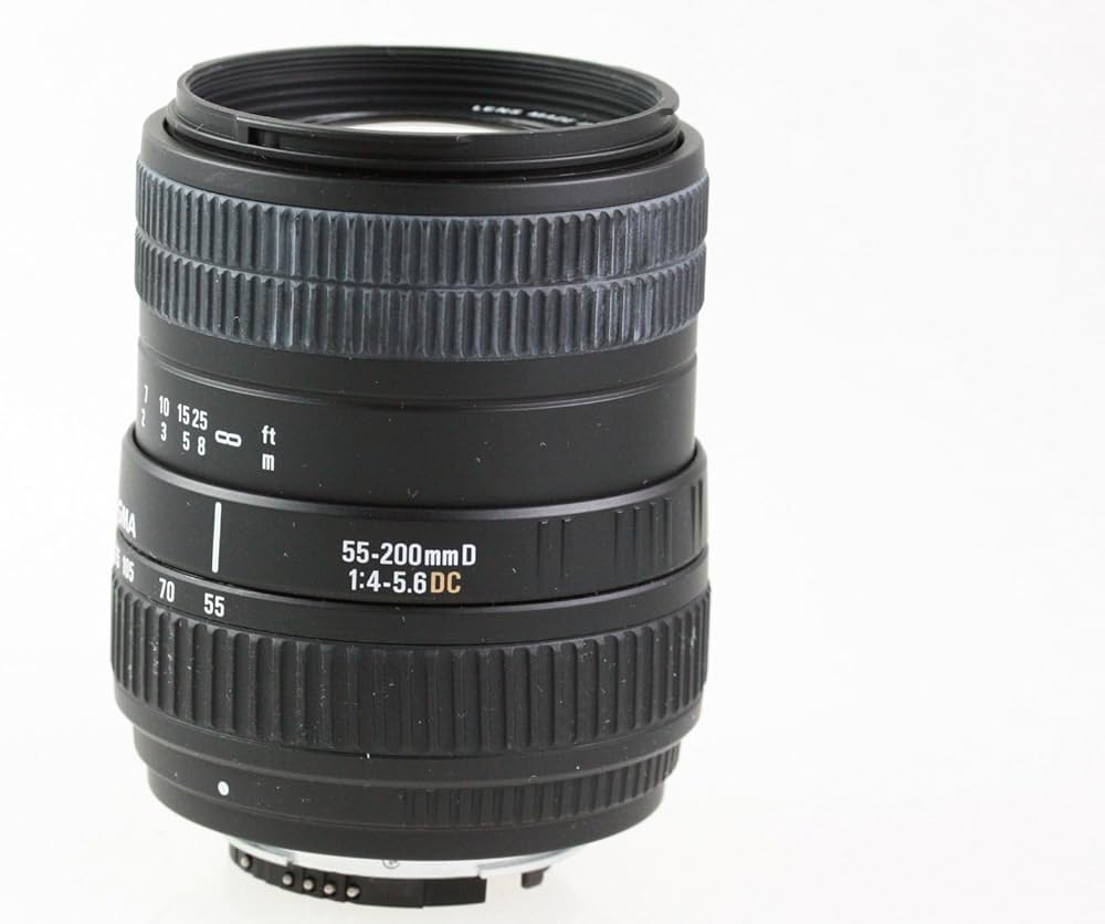 Amazon | シグマ 55-200mm F4-5.6 DC デジタル専用 ニコン用 (D40/x