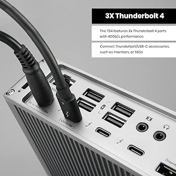 CalDigit TS4 Thunderbolt 4 Dock - 18 Bağlantı Noktaları, 98W Şarj