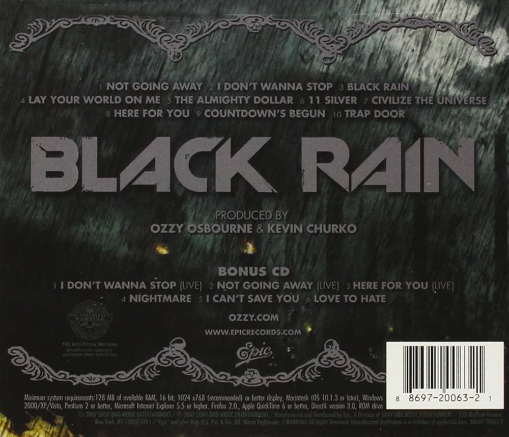 Amazon.co.jp: Black Rain: Tour Edition (Bonus CD) (Spec) (Snyp