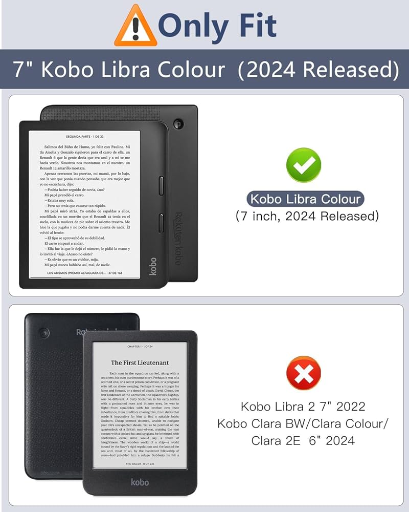 Amazon.com: MoKo Case for Kobo Libra Colour 7