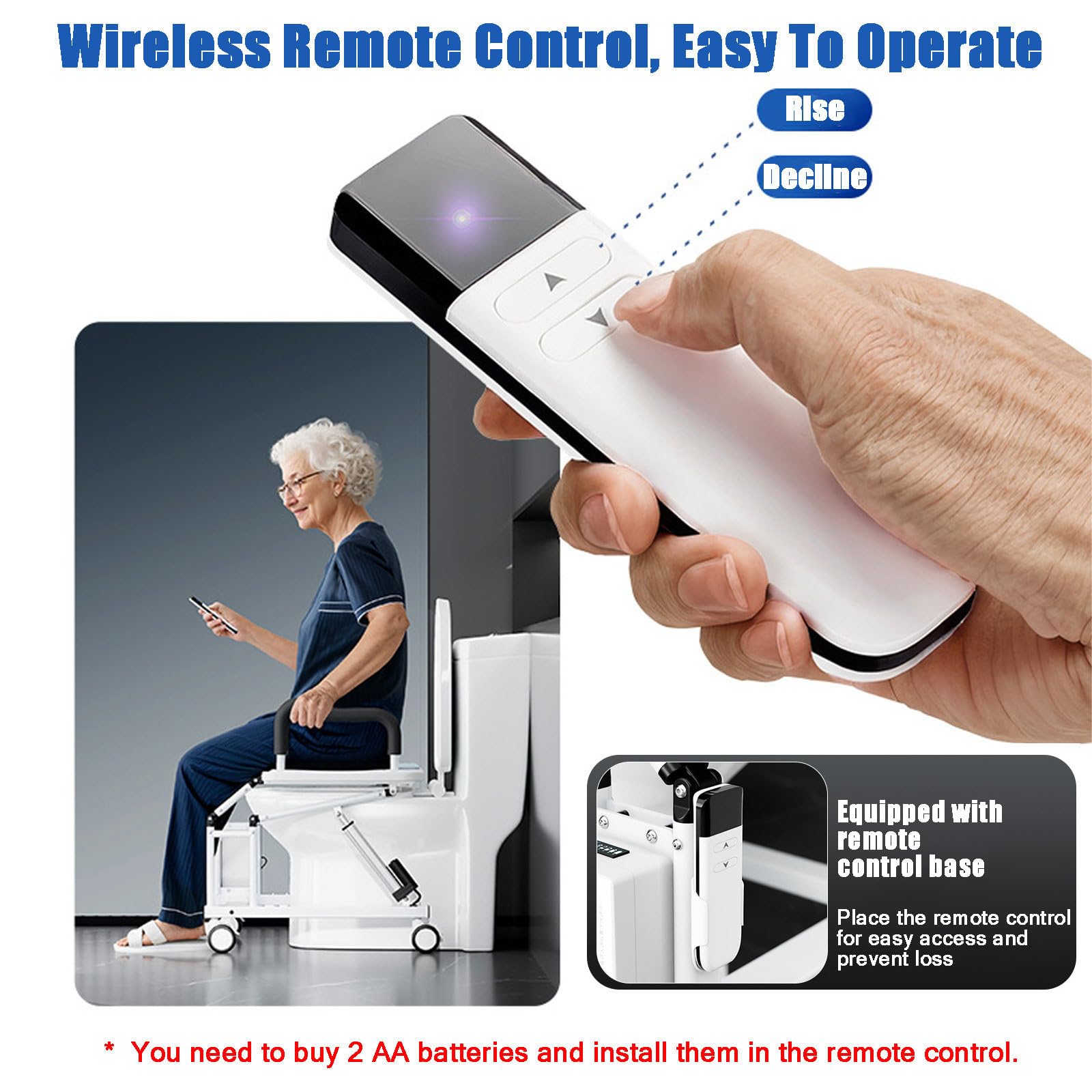 Amazon.co.jp: 高齢者用電動昇降トイレ、トイレ補助装置、家庭用