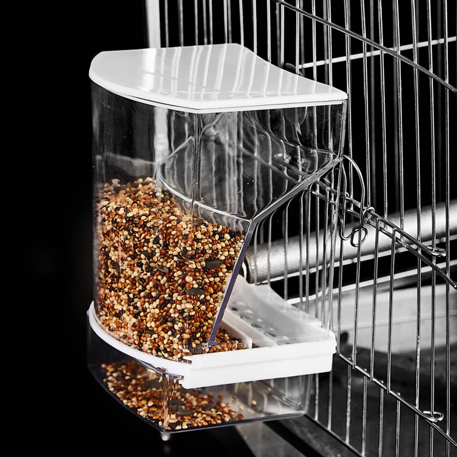 Amazon | Refoiner 鳥 餌入れ自動給餌器 ケージ取り付け鳥用フード
