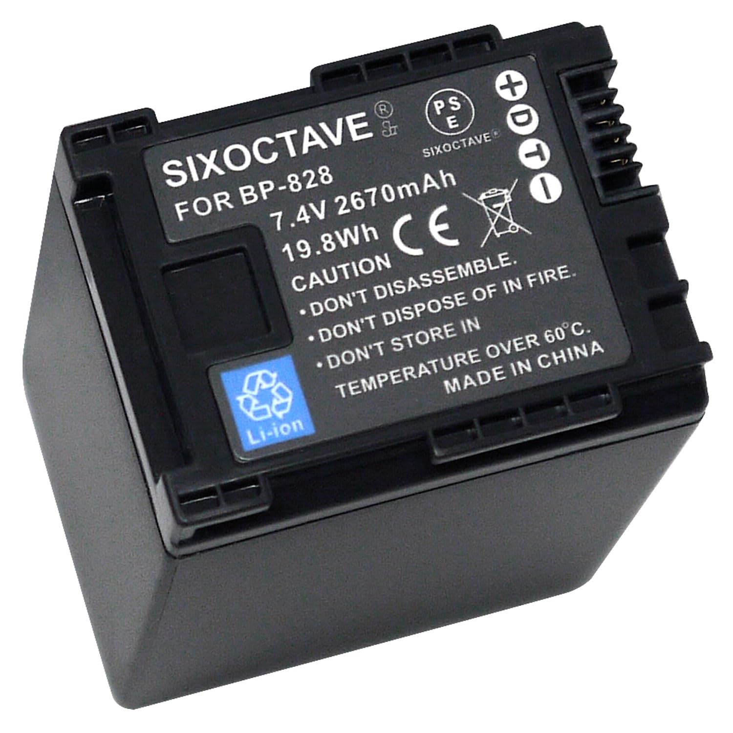 Amazon | str BP-828 キヤノンカメラ用 互換バッテリー | カメラ用